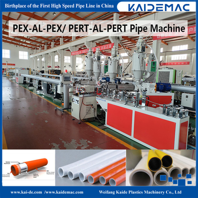 Linea di produzione di tubi compositi PEX-AL-PEX / PERT-AL-PERT 16 - 63 mm di diametro