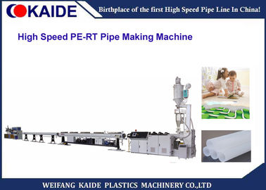Linea ad alta velocità 50m/Min Floor Heating PERT Tube Making Machine dell'estrusione del tubo di RT del PE