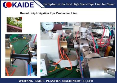 Linea di produzione professionale del tubo dell'irrigazione a goccia con il dispositivo di gocciolamento del PC di 16mmx1.2mm
