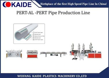 Linea di produzione di plastica del tubo di AL PEX della macchina/PEX dell'estrusione del tubo della saldatura di sovrapposizione