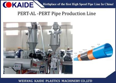Alto tubo di plastica efficiente che fa macchina per la metropolitana 16mm-32mm di PERT di AL di PERT