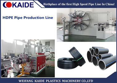 20-110mm macchina a più strati 20-110mm KAIDE di produzione del tubo dell'HDPE della macchina dell'estrusione del tubo di irrigazione dell'HDPE di 3 strati