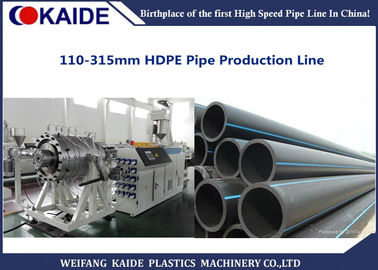 la linea di produzione del tubo del PE di 110mm-315mm/tubo dell'HDPE che fa l'iso della macchina ha approvato