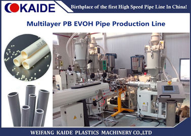 Linea a più strati macchina dell'estrusione del tubo del PB EVOH di produzione del tubo della barriera dell'ossigeno