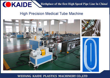 L'estrusione di plastica medica della tubatura lavora linea dell'estrusione del tubo a macchina del PVC/PE di 2mm-10mm