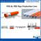 Linea di produzione di tubi compositi PEX-AL-PEX / PERT-AL-PERT 16 - 63 mm di diametro